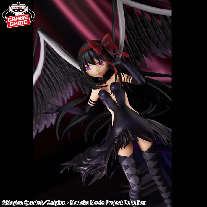 BANPRESTO FIGURE PUELLA MAGI MADOKA MAGICA THE MOVIE -REBELLION- DEVIL HOMURA BANPRESTO FIGURE PUELLA MAGI MADOKA MAGICA THE MOVIE -REBELLION- DEVIL HOMURA